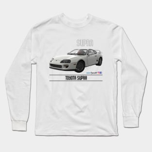 Supra White Long Sleeve T-Shirt